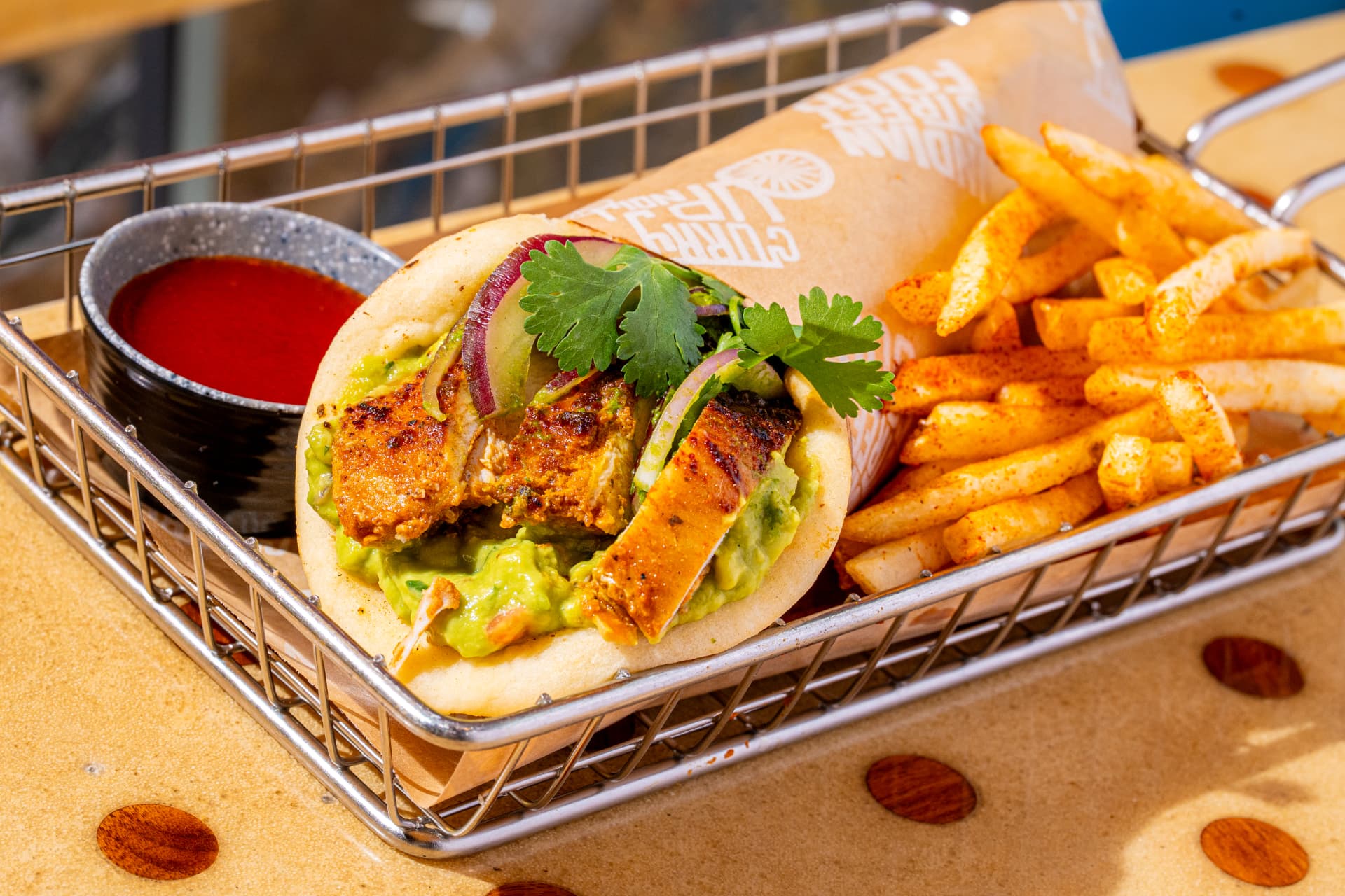 El Jefe, with peri-peri fries on the side