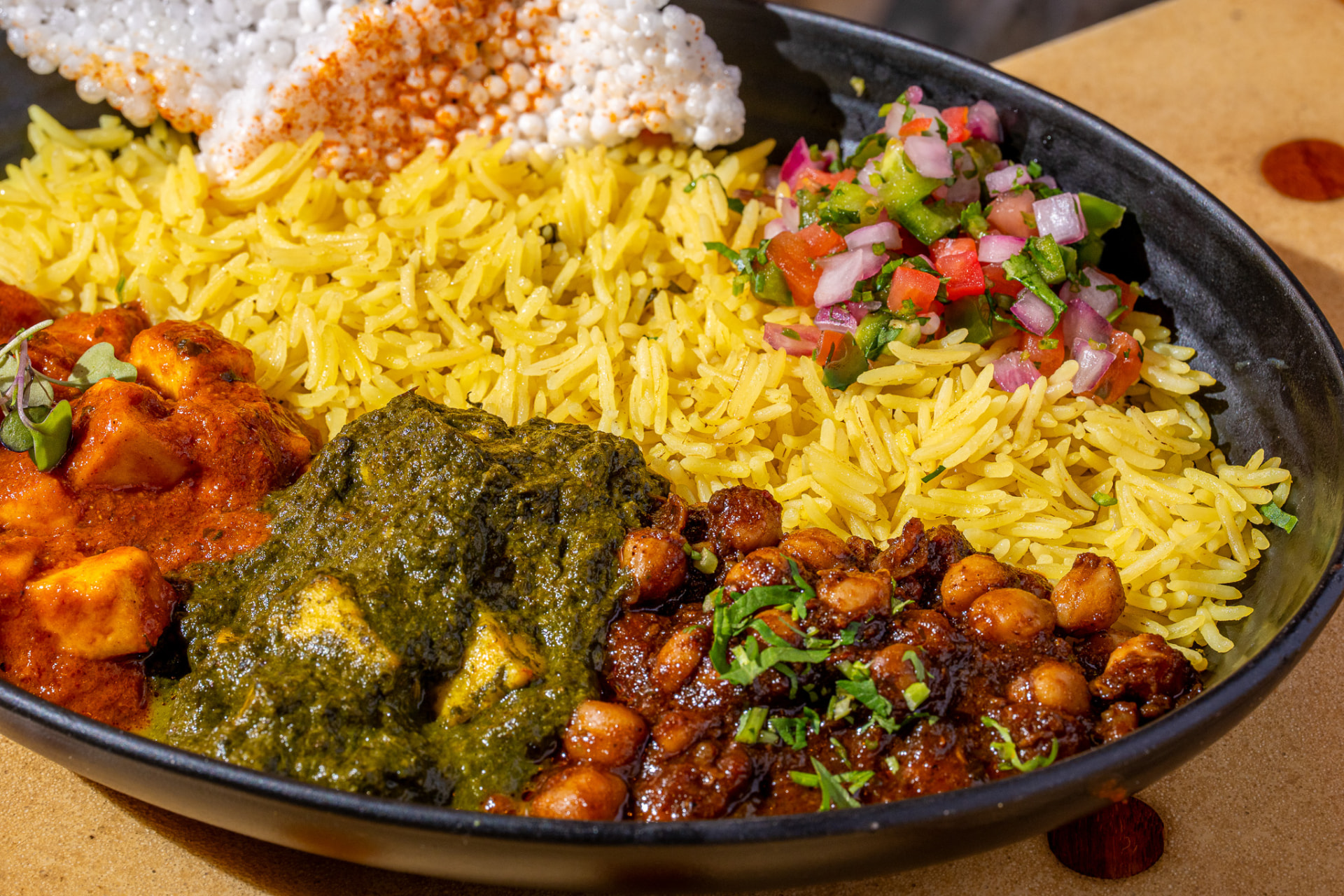 Punjabi by Nature bowl, close up