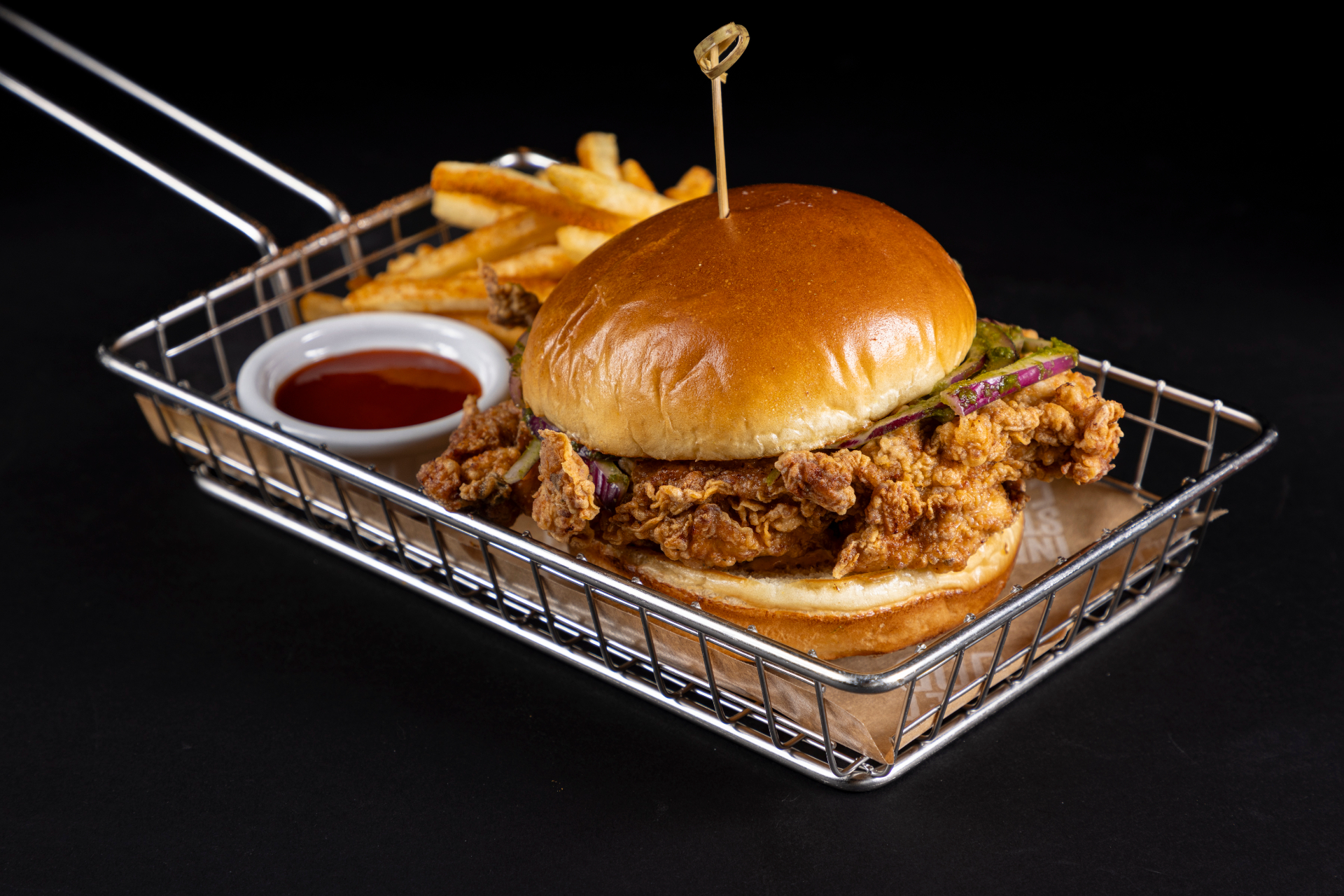 Tandoori Fried Chicken Sandwich